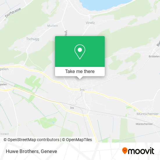 Huwe Brothers map