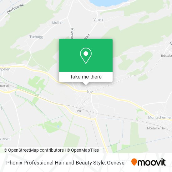 Phönix Professionel Hair and Beauty Style map