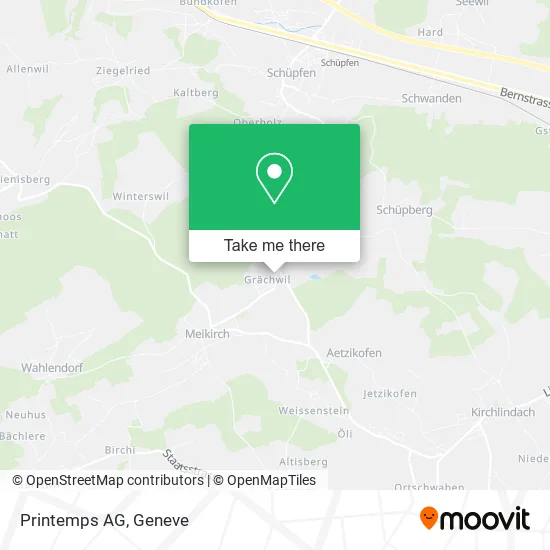 Printemps AG map