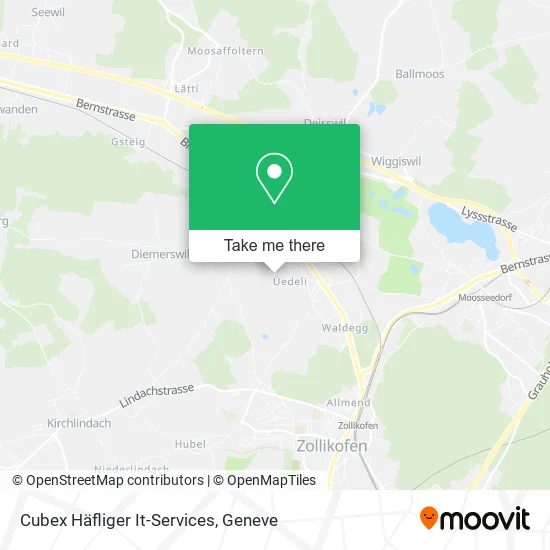 Cubex Häfliger It-Services map