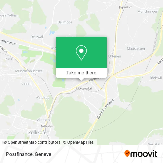 Postfinance map