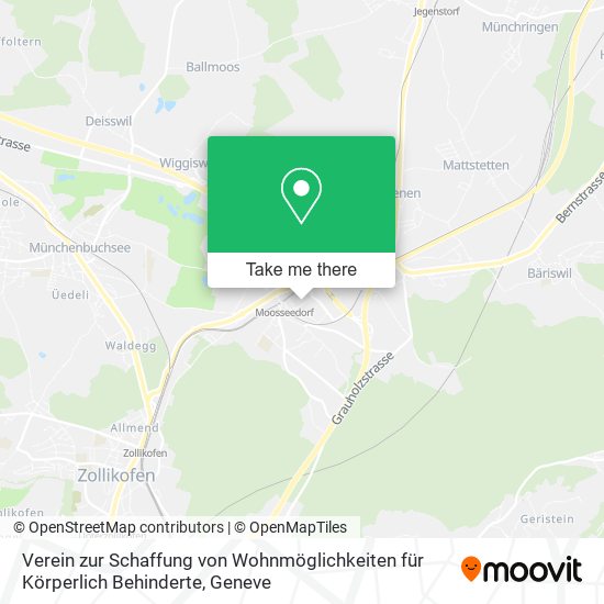 Verein zur Schaffung von Wohnmöglichkeiten für Körperlich Behinderte map