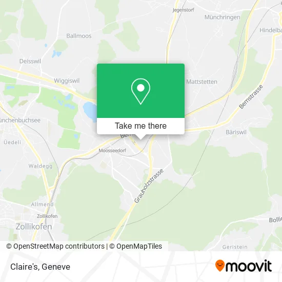 Claire's map