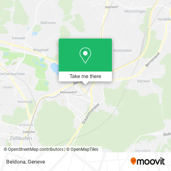 Beldona map