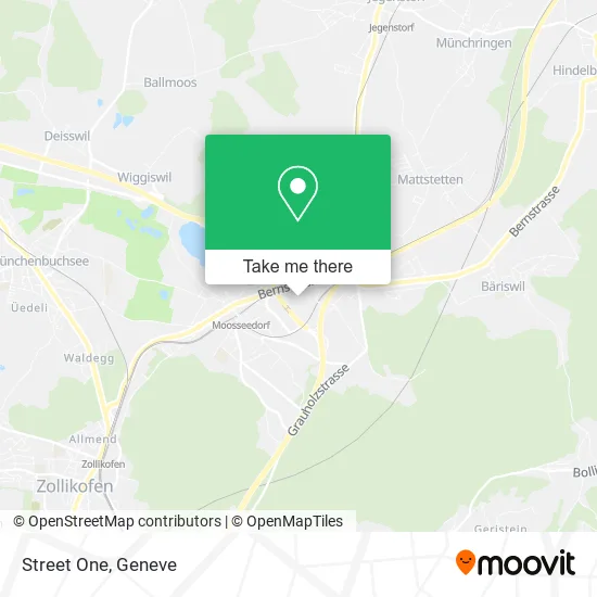 Street One map