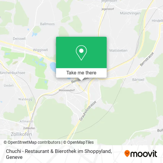 Chuchi - Restaurant & Bierothek im Shoppyland map