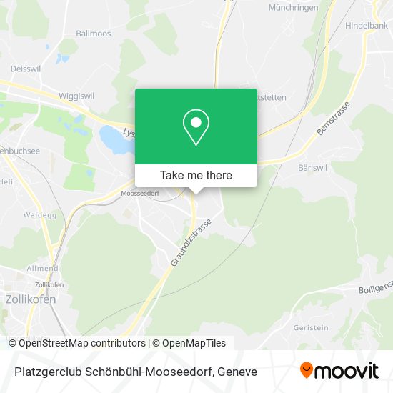 Platzgerclub Schönbühl-Mooseedorf map