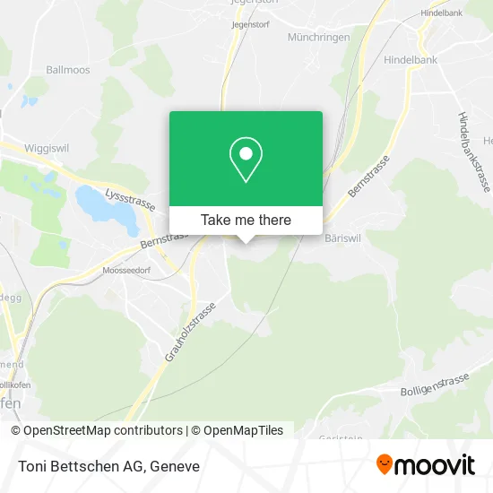 Toni Bettschen AG map