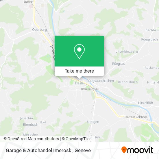 Garage & Autohandel Imeroski map
