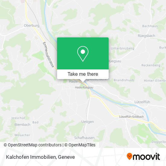 Kalchofen Immobilien map