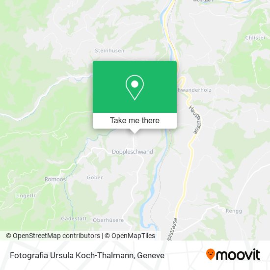 Fotografia Ursula Koch-Thalmann map