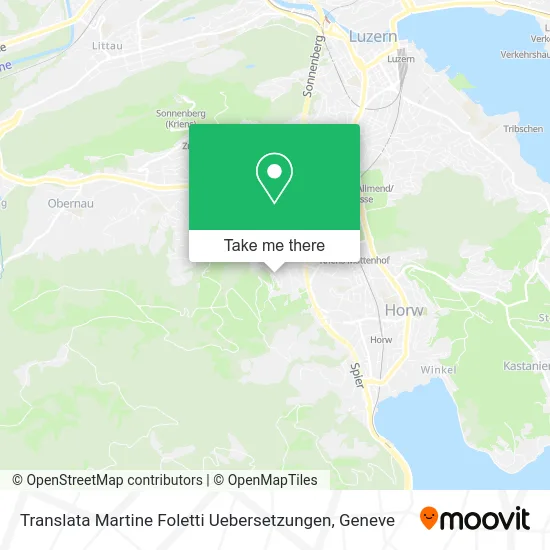 Translata Martine Foletti Uebersetzungen map