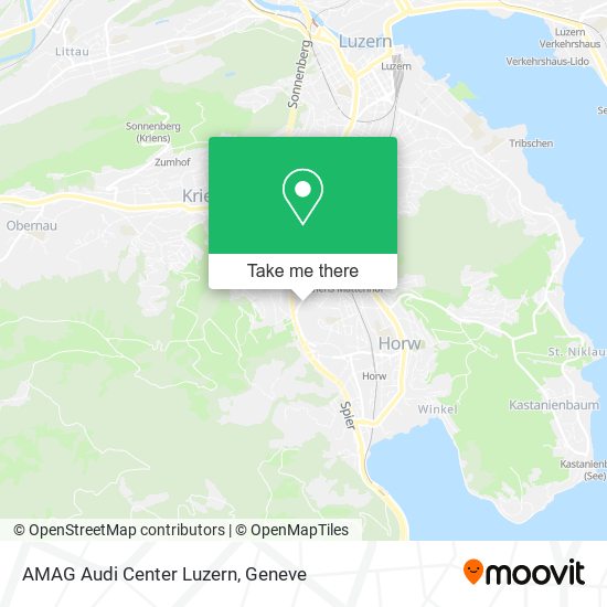 AMAG Audi Center Luzern map