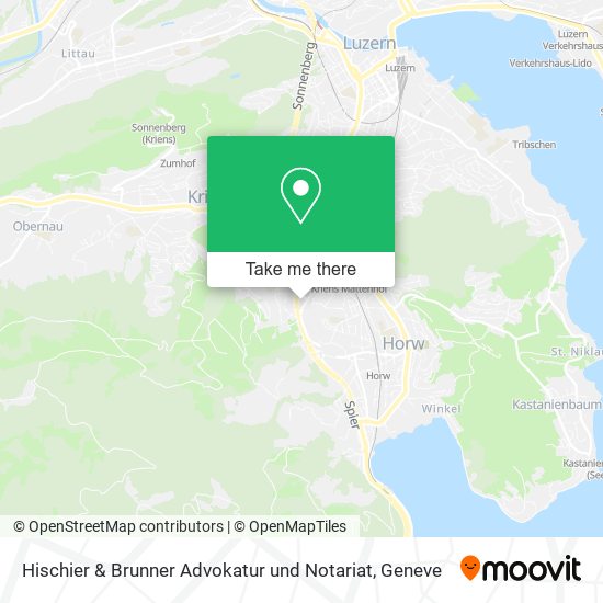 Hischier & Brunner Advokatur und Notariat map