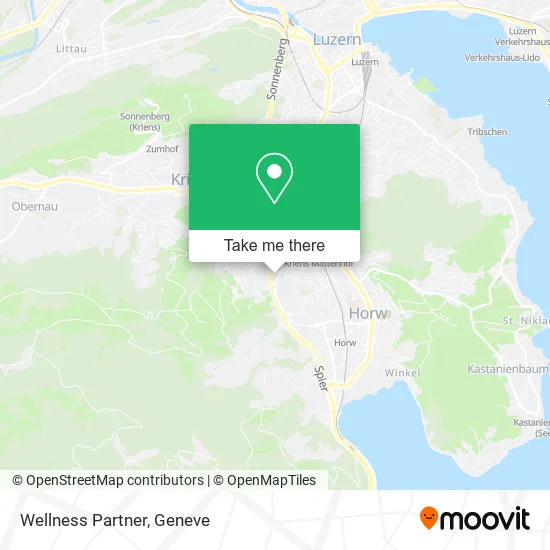 Wellness Partner map