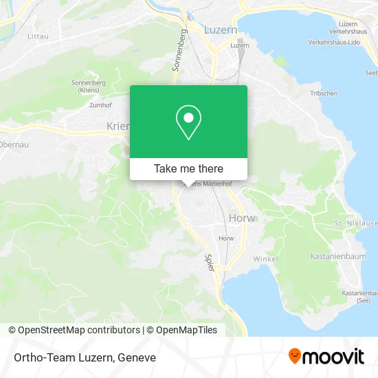 Ortho-Team Luzern map