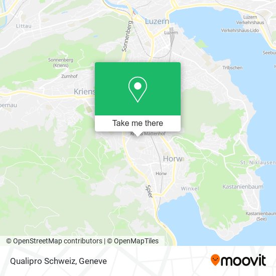 Qualipro Schweiz map