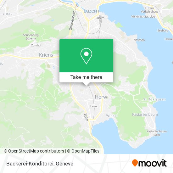 Bäckerei-Konditorei map