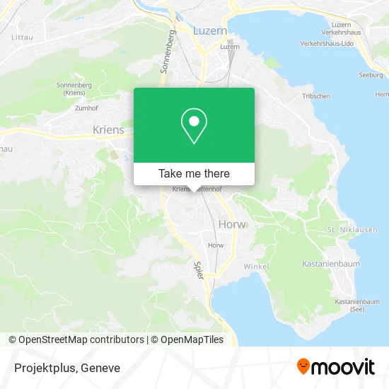 Projektplus map
