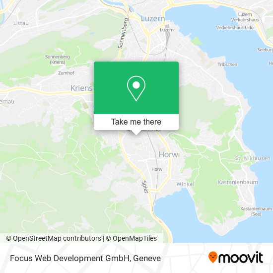 Focus Web Development GmbH map