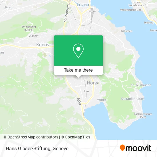 Hans Gläser-Stiftung map