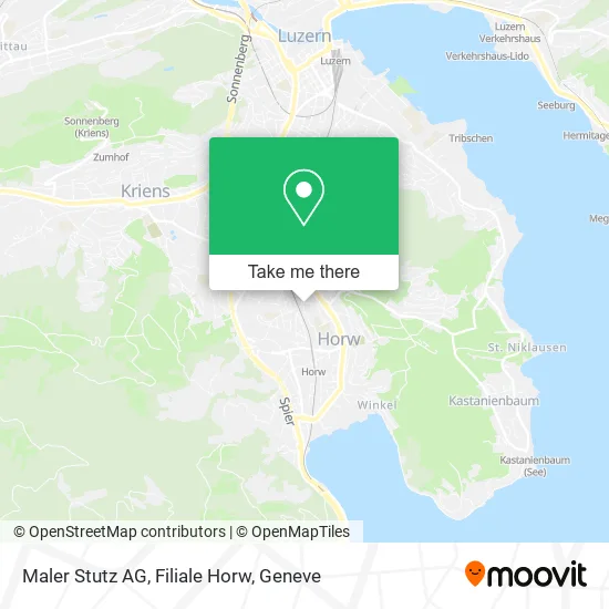 Maler Stutz AG, Filiale Horw map