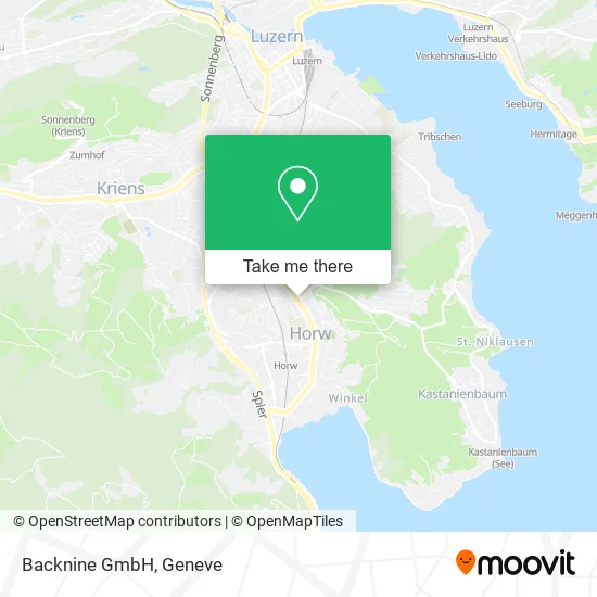 Backnine GmbH map