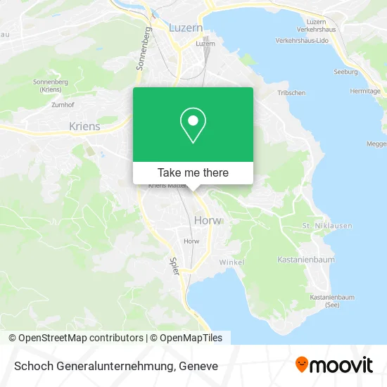 Schoch Generalunternehmung map