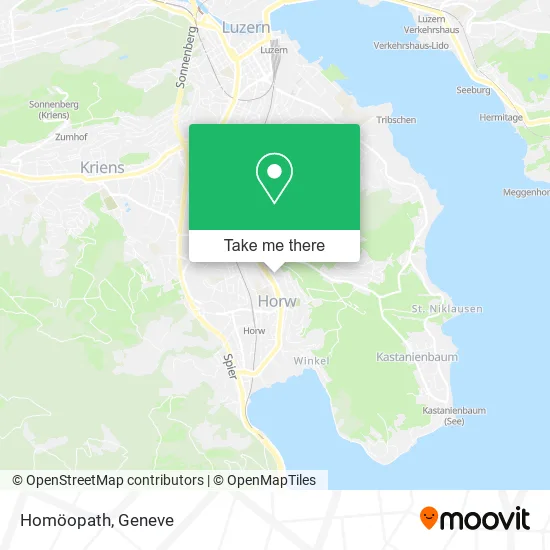 Homöopath map