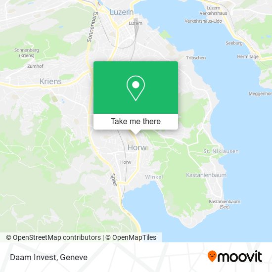 Daam Invest map