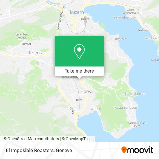 El Imposible Roasters map