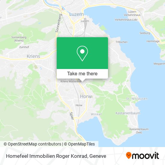 Homefeel Immobilien Roger Konrad map