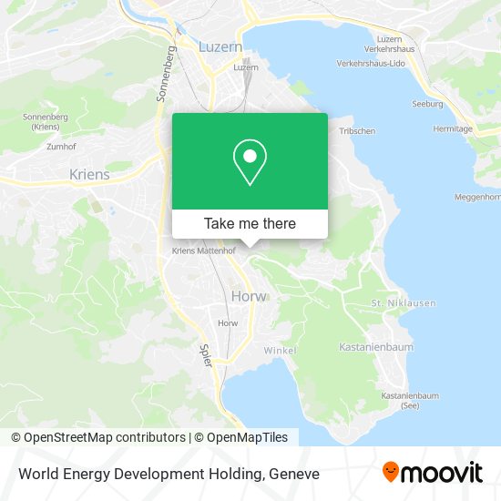World Energy Development Holding map