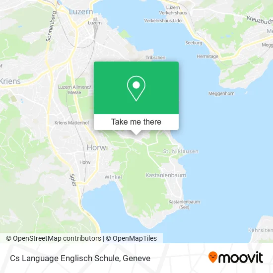 Cs Language Englisch Schule map