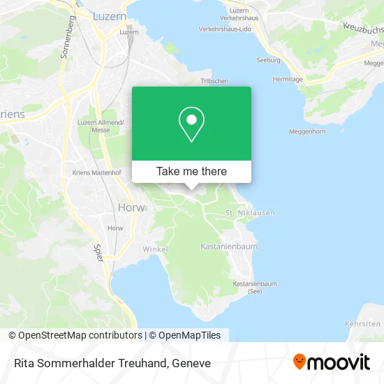 Rita Sommerhalder Treuhand map