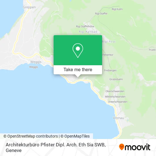 Architekturbüro Pfister Dipl. Arch. Eth Sia SWB map