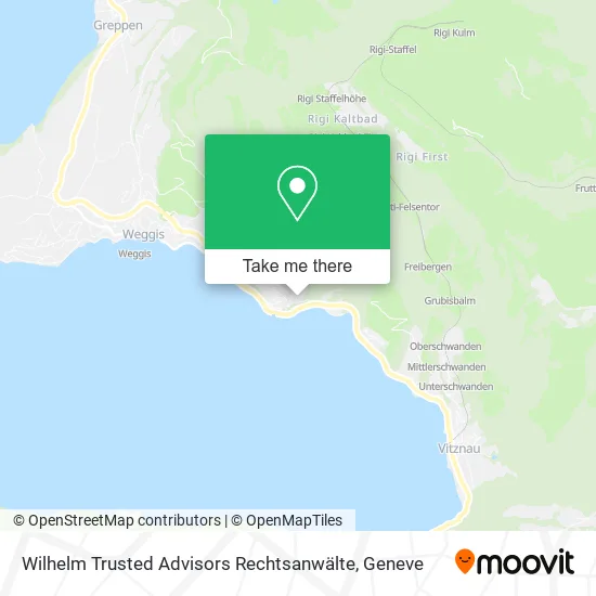 Wilhelm Trusted Advisors Rechtsanwälte map