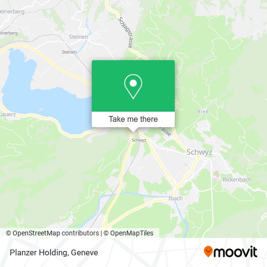 Planzer Holding map