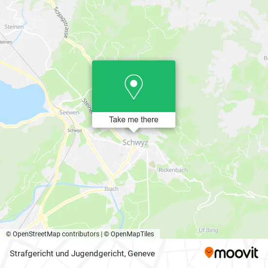 Strafgericht und Jugendgericht map