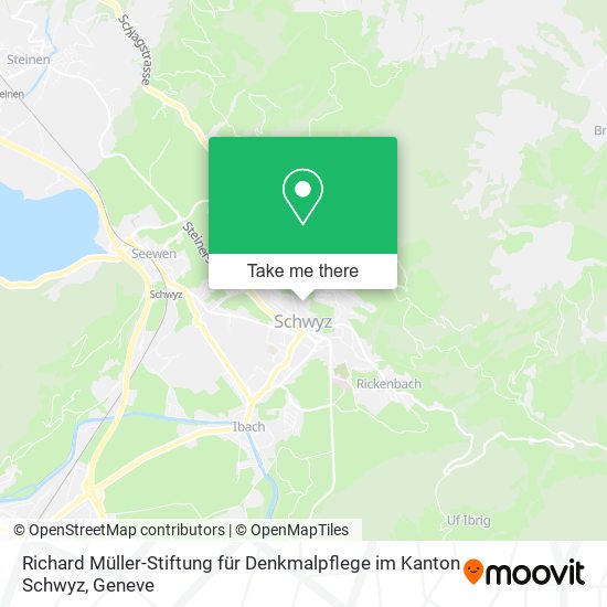 Richard Müller-Stiftung für Denkmalpflege im Kanton Schwyz map