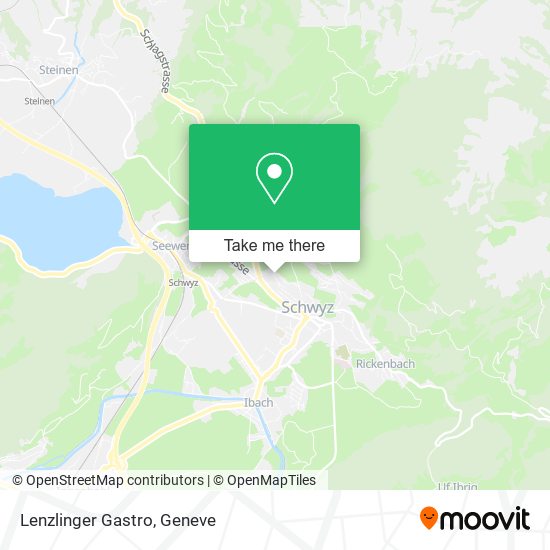 Lenzlinger Gastro map