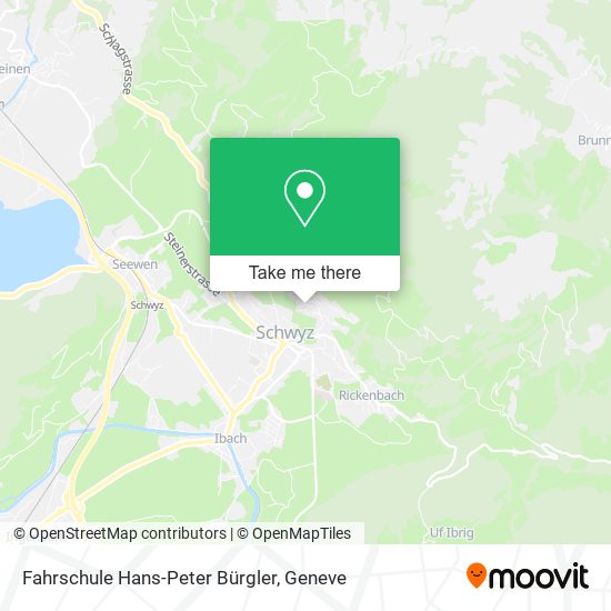 Fahrschule Hans-Peter Bürgler map
