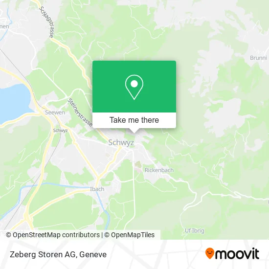 Zeberg Storen AG map