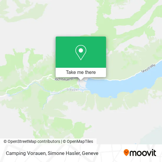 Camping Vorauen, Simone Hasler map