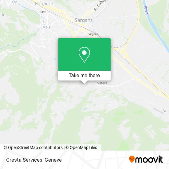 Cresta Services map