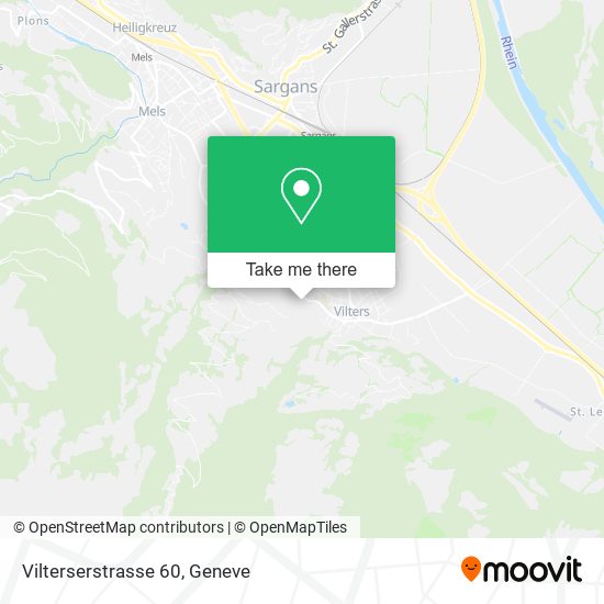 Vilterserstrasse 60 map
