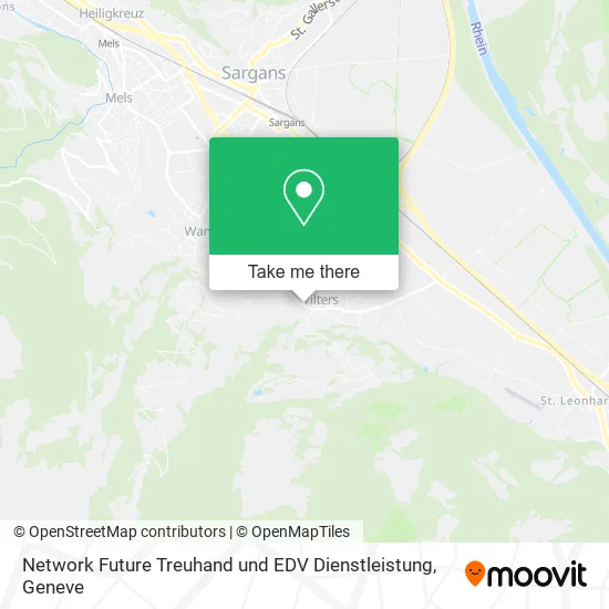 Network Future Treuhand und EDV Dienstleistung map