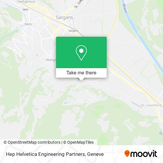 Hep Helvetica Engineering Partners map