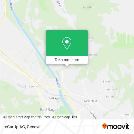 eCarUp AG map