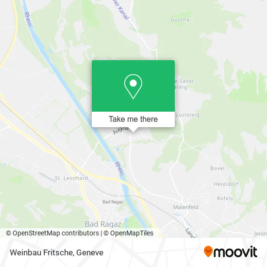 Weinbau Fritsche map